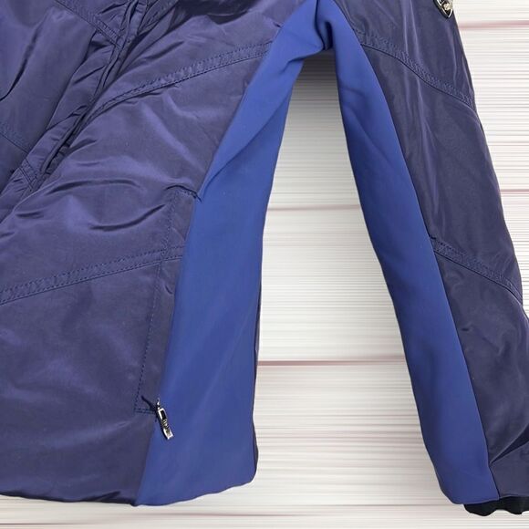 POSTCARD Italy Ski Winter Snow Blue Jacket with Hood size US 6 - Picture 7 of 15